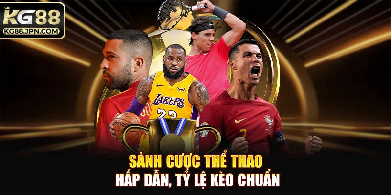 Sảnh cược thể thao hấp dẫn, tỷ lệ kèo chuẩn